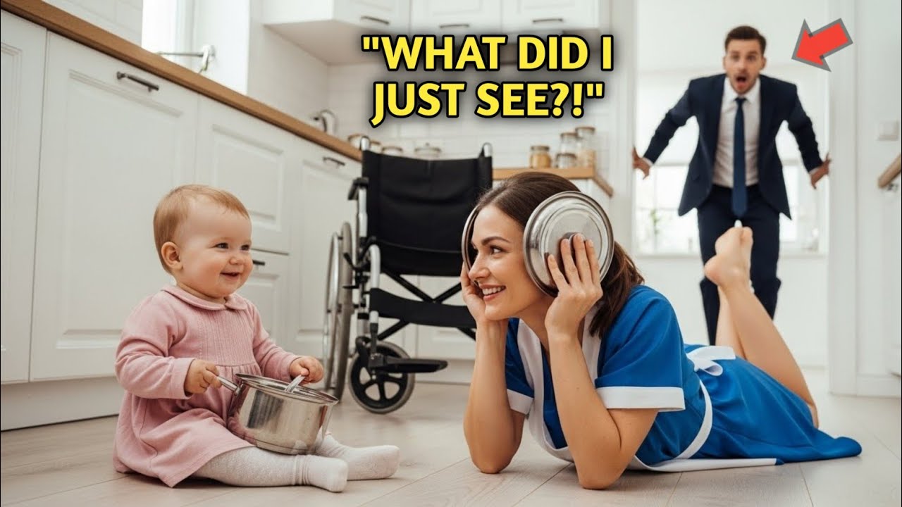 The Millionaire Hid Cameras to Protect His Paralyzed Daughter — What the Maid Did Shocked Him