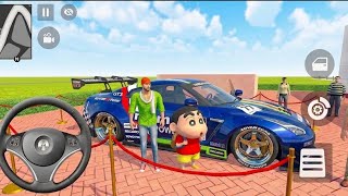 😱Franklin purchase New Nissan GTR modified car 🔥 Indian bikes driving 3D  screenshot 1