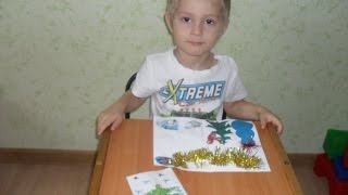 Обзор-Делаем Новогодние открытки с детьми( елка из пшена) Обзор-Делаем Новогодние открытки с детьми( елка из пшена)
