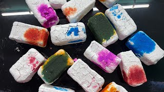 Dyed pasted dusty fresh chalk😍