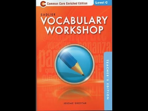 Mr  Hamada's OLV Vocabulary Workshop Level C Unit 6