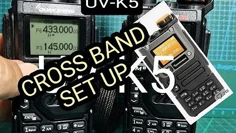 QUANSHENG UV-K5 , CROSSBAND REPEAT  or SPLIT -??