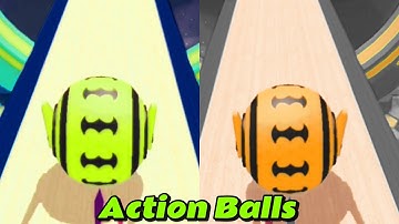 Uncovering the Secrets of Action Balls Epic Race  vs Reverse