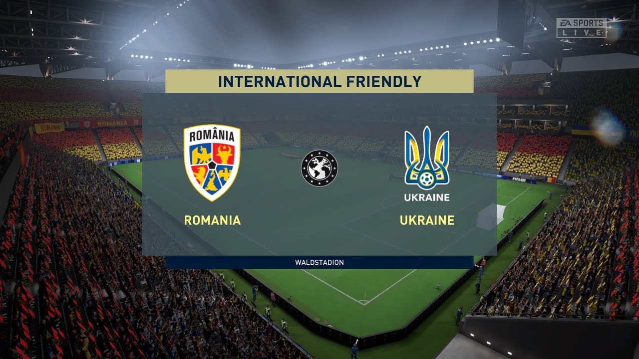 Romania U21 vs Ukraine U21 (24/06/2023) UEFA U21 EURO 2024 FIFA 23