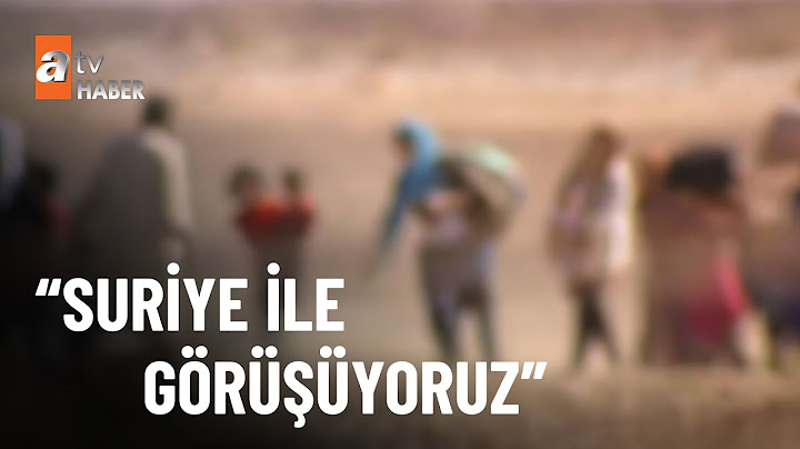 Bakan Çavuşoğlu’ndan “Suriyelilerin dönüşü” açıklaması - atv Ana Haber 13 Aralık 2022