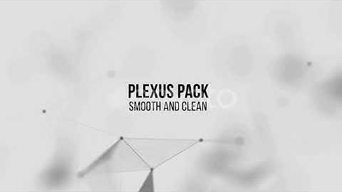 Clean Plexus Pack │ 1080p | Motion Graphics - Envato elements