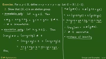 Math 203 | Elementary Properties of Groups