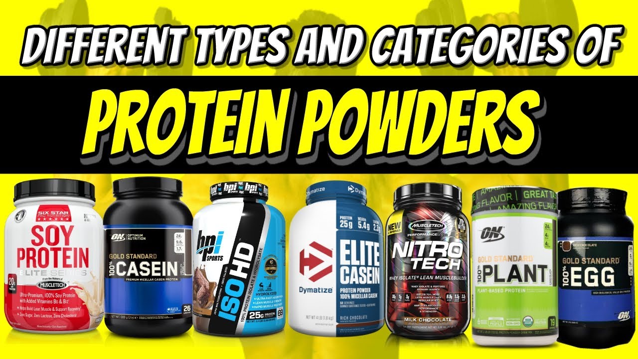 Type of Protein Powders Best and Worst Protein Powders YouTube