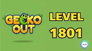 Gecko Out level 1801 Walkthrough & Solution