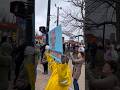 Immigration Policy Protest at Coast Guard Academy, New London, USA, May 21, 2025