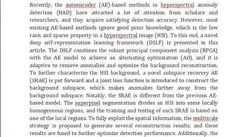 Deep Self Representation Learning Framework for Hyperspectral Anomaly Detection