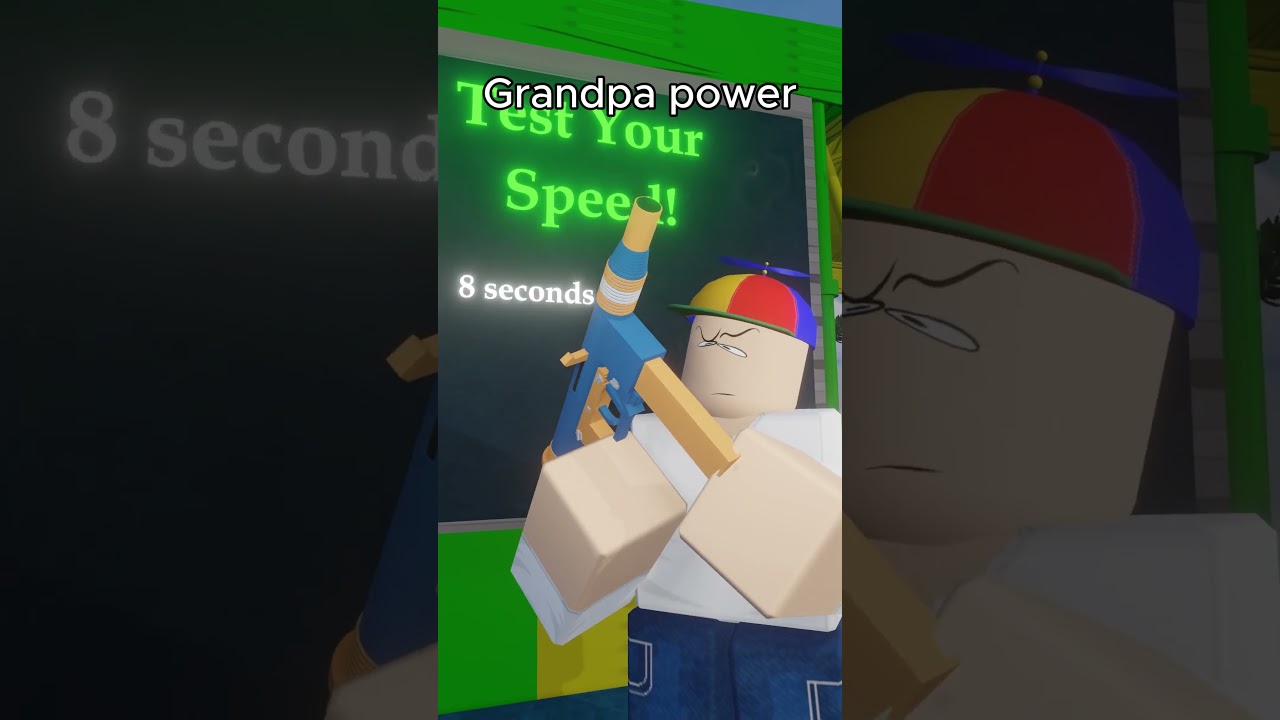 Grandfather power #RobloxAnimation #shorts #short #memes #roblox