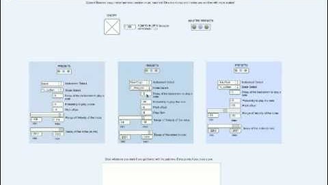 MaxMSP   Random Music Machine