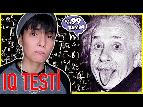 IQ TESTİ YAPTIM | ZEKANI TEST ET !!! ( NEYİM BEN DAHİİ Mİ ? )