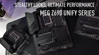 MSI MEG Z690 UNIFY-X Gaming Motherboard ATX - Intel 12th Gen 