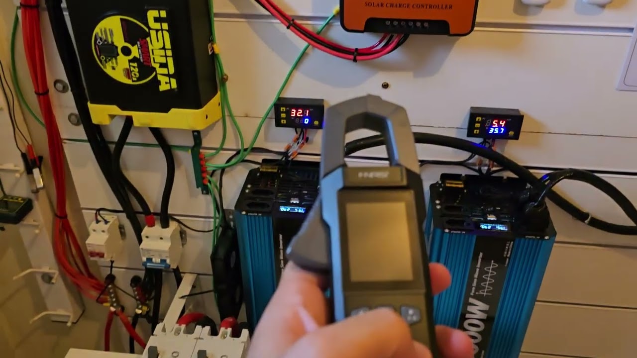 TESTE DO DIMENCIONAMENTO DO SISTEMA OFFGRID 12V...