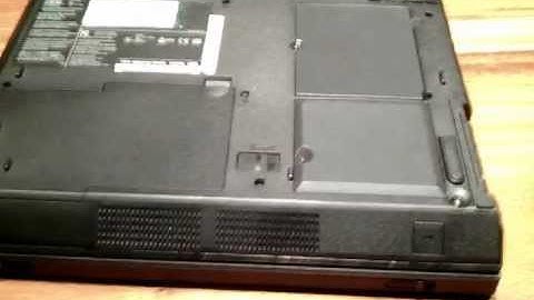 Hard drive HDD replacement of IBM think pad HD