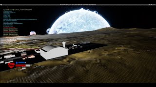 Procedural City Assets on a Planet Test [UE4]