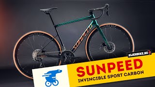 Карбоновый шоссейный велосипед Sunpeed Invincible Sport | Доступный комплит для спорта весом 8,5 кг
