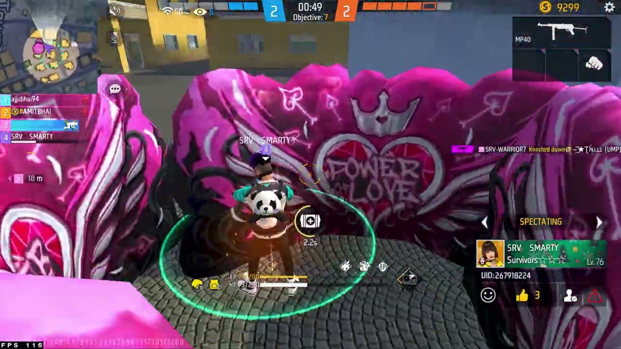 Ajju bhai old game play\\free fire India come back