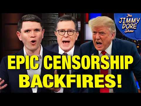 Thumbnail for Colbert ATTACKS CBS Over Pulled Interview With James Talarico! 