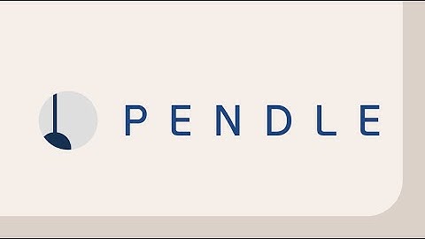 Pendle - Introduction (1/4)