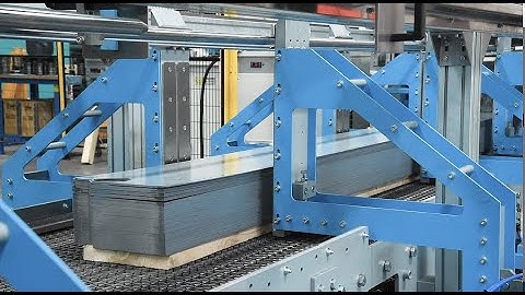 S700 Automatic Punching Line for Metal Coil: Stacking/Transfer Area, Decremental Unloading Table