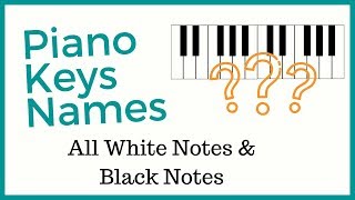 piano black keys notes