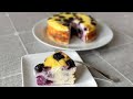 Easiest Blueberry Yogurt Cake / No Added Sugar, No Oil, No Flour / Gluten Free Recipe