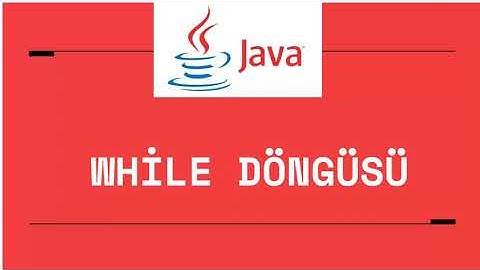 Java-While Döngüsü