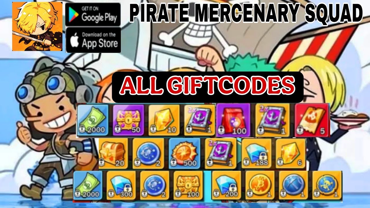 Pirate Mercenary Squad | All 8 Giftcodes + How to Redeem - Pirate ...