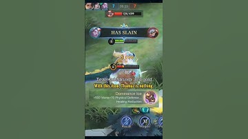 HOW TO COUNTER BULLY THAMUZ? #mlbb #mobilelegends #shorts #youtubeshorts #youtuber #thamuz