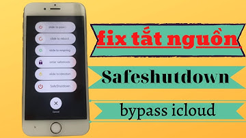 SafeShutdown IOS 12.4.7 - 13.5 iphone bypass