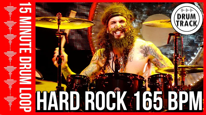 Drum Beat 165 bpm - Groove Drum Track 165 BPM HARD ROCK | Batería 165 BPM HARD ROCK