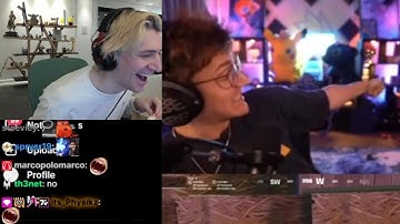xQc Dies Laughing at Ninja Pretending to Shock his Dog Like Hasan