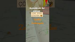 Çok Soru Çözmüşem Limitleri Zorlamayalım Bugünlük Bu Kadar