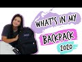 WHAT'S IN MY BACKPACK 2020 | SISTER FOREVER