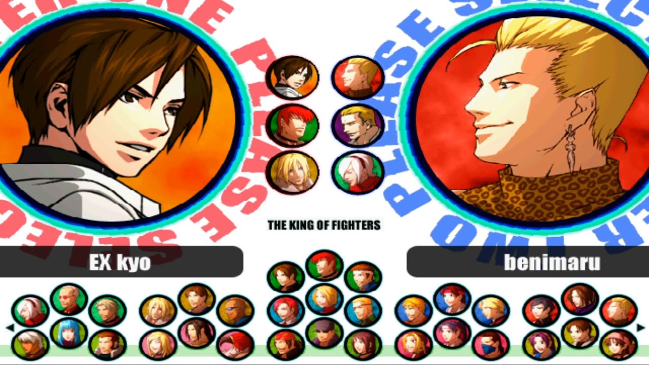 The King of Fighters 2002 Unlimited Match All Characters [PS2