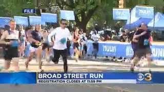 Registration closes for Broad Street Run on Wednesday night