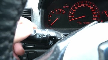 HONDA Accord VII (2002-2008) – How to Enable or Disable Fog Lights