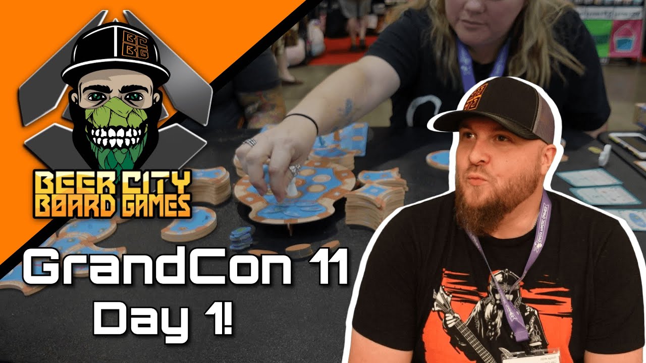 🎲 GrandCon 11 – Day One Vibes in Beer City, USA! 🍻