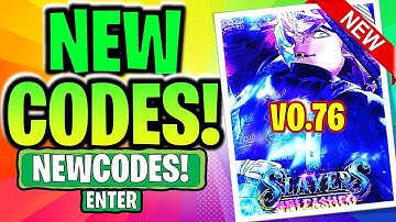 ⭐[V0.76 DOMA CODES!] SLAYERS UNLEASHED CODES! + DAILY CODES IN PINNED COMMENTS!⭐