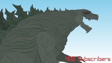 Godzilla Earth Roar | Pivot Animator |