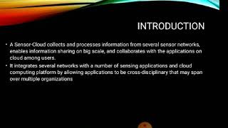 #Sensor Cloud Life Cycle Wealth