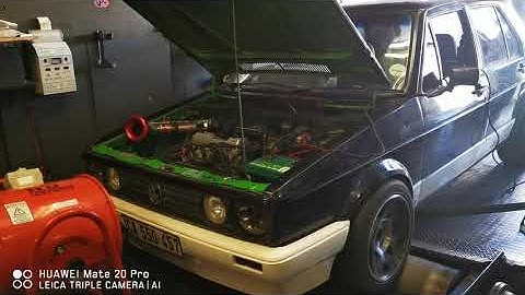 Vw mk1 golf 1400 in for dictator tuning
