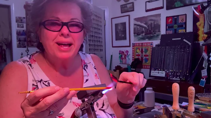 Glass Lampwork Stringer demo