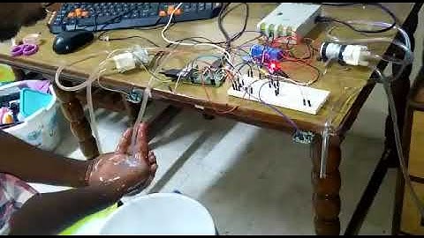 Raspberry Pi based Touch free Automatic Hand wash System for Covid-19