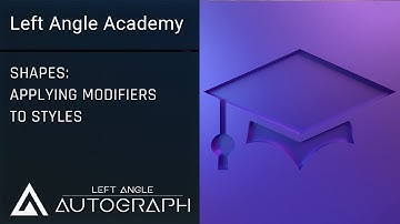 Applying Modifiers to Styles | Vector Shapes in Autograph