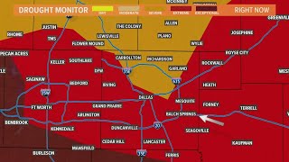 Here's a look at the high fire danger across North Texas