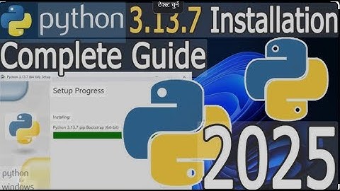 How to Install Python 3.13.5 on Windows 10/11 [ 2025 Update ] Python Programming Tutorial